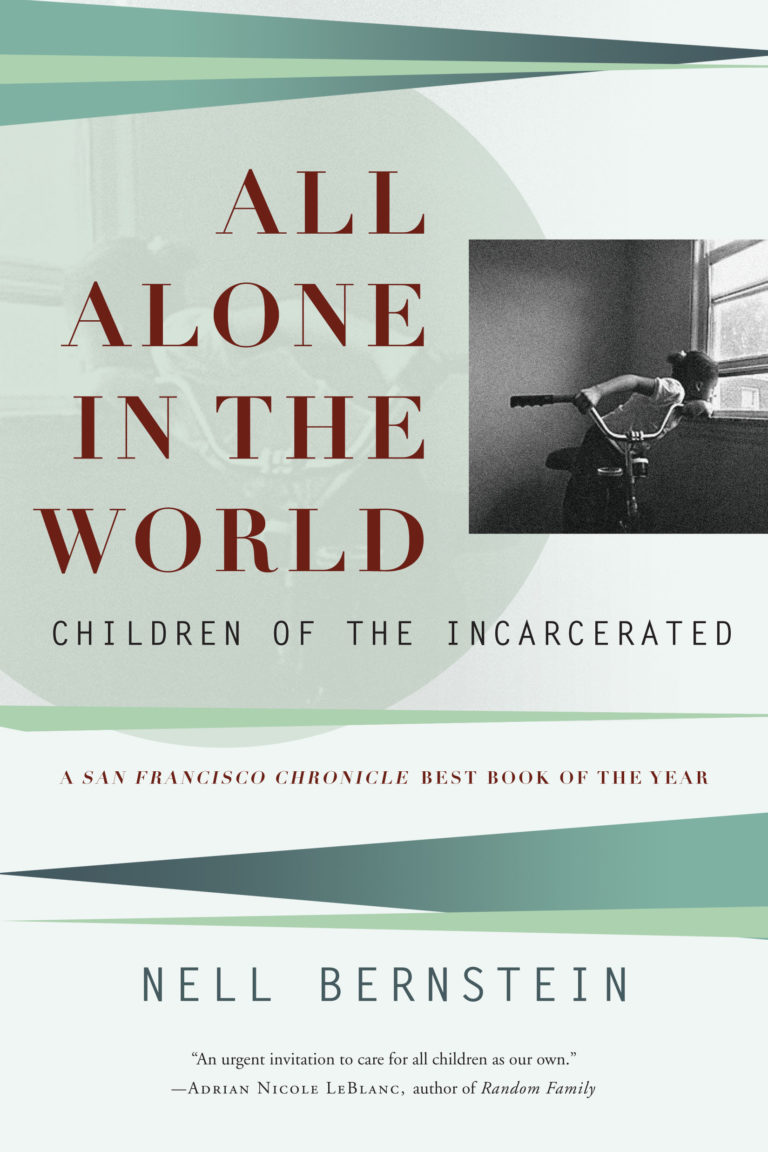 A book cover with the title of all alone in the world.